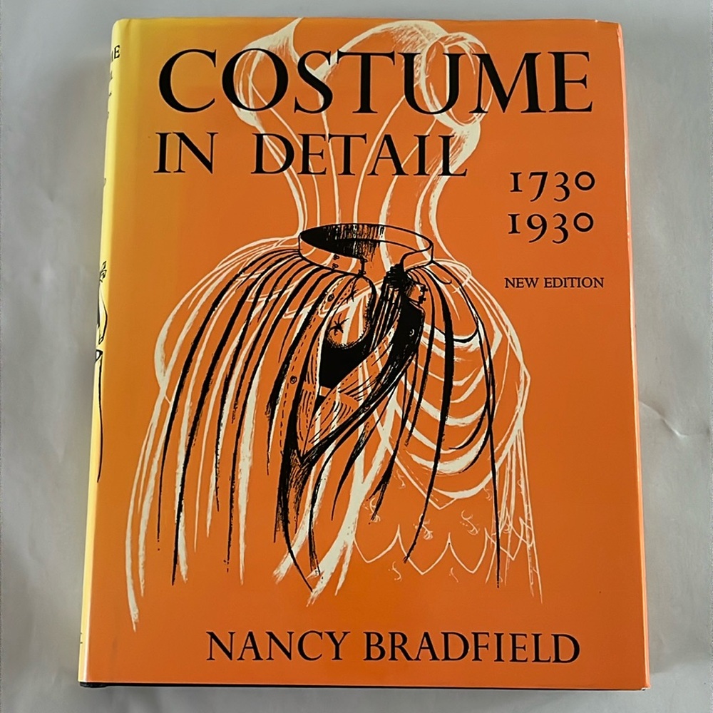 EXC 1985 Costume in Detail 1730-1930 BOOK Theatre Illustrator Designer Doll Draw